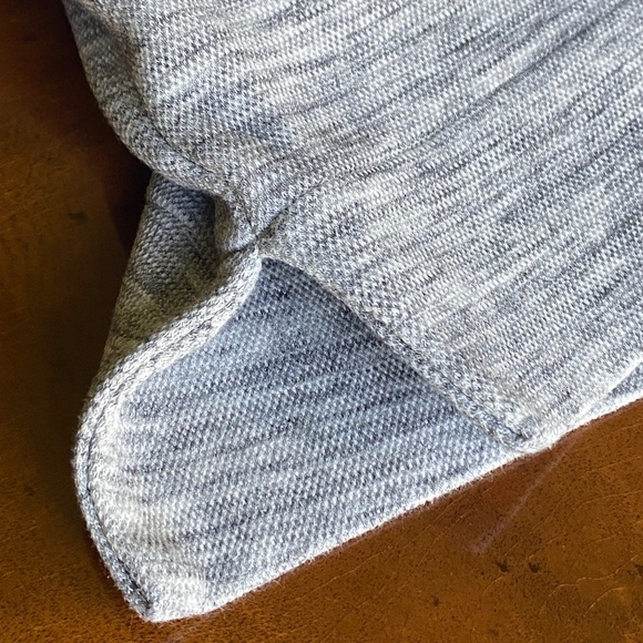 All In Motion sweatshirt pullover long sleeve mock neck Gray White XXL - Picture 10 of 13